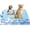 Blue, variant on Pet Cooling Mat, Ice Silk Self-Cooling Pad for Dogs and Cats, Breathable Washable Summer Sleep Mat for Crate or Bed, Multiple Sizes