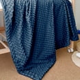 thumbnail image 7 of CREVENT Cozy Soft and Warm Sherpa Baby Blanket for Infant Toddler's Crib Cot Stroller Gift for Baby Girls All Season Use(30"X40" Navy Dot), 7 of 7
