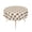 Brown White, variant on Nanqianyi Red Beige Checkered Round Tablecloth 60 Inch, Waterproof Stain Polyester Table Cloth for Indoor Dining Party