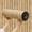 Dark Brown-Wood Slat, variant on Wood Slat Peel and Stick 3D Wall Panel -15.75"x118"Soundproof Self-Adhesive Wall Sticker, Removable Thick PVC Slat Contact Paper for Kitchen, Bedroom,Ceiling Wall Decoration(Light White,13Sq.ft)