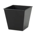 thumbnail image 2 of Contemporary Home Living 5.25" Black Square Tapered Planter, 2 of 3