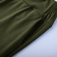 thumbnail image 6 of Besolor Womens Summer Capris Pants High Waisted Wide Leg Work Pants Causal Stretch Workout Yoga Pants with Pockets, 6 of 8