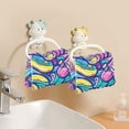 thumbnail image 6 of 6 Packs Colorful Skate Kitchen Dish Towels Soft Absorbent Dish Cloths 11"x11", 6 of 9