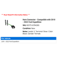 thumbnail image 2 of Horn Connector - Compatible with 2010 - 2022 Ford Expedition 2011 2012 2013 2014 2015 2016 2017 2018 2019 2020 2021, 2 of 2