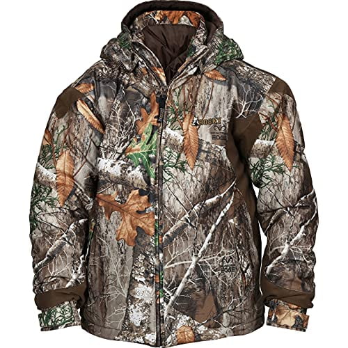 Coleman Real Tree Camping Hunting Camo Hooded Polyvinyl Rain Jacket Adult XL