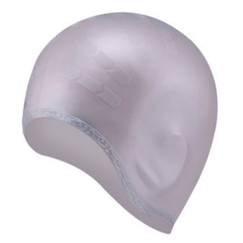 Details about   Silicone Swimming Cap Large Long Hair Hat Clean Swim Pool For Adult Men Women 
