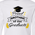 thumbnail image 4 of Inktastic Proud Brother Of The Graduate-Family Graduation Long Sleeve Youth T-Shirt, 4 of 5
