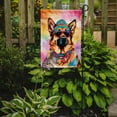 thumbnail image 2 of German Shepherd Hippie Dawg Garden Flag 11.25 in x 15.5 in, 2 of 5