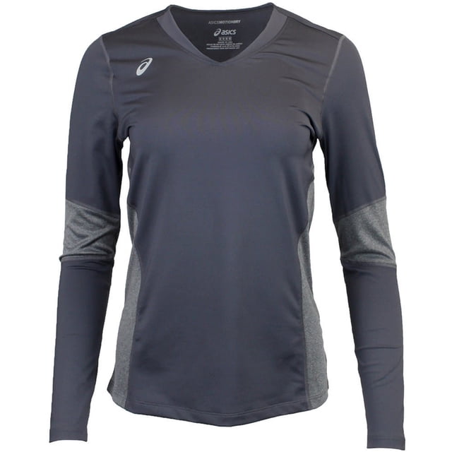 ASICS Womens Decoy Volleyball Basic T-Shirt gray XL