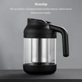 thumbnail image 3 of Bearachild Cafetera de té resistente al calor a prueba de fugas sellada reutilizable lavable desmontable antideslizante PP cafetera con asa Teteras 1100ML, 3 of 6