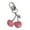 Pink, variant on Cheery Shape Keychain Beautiful Cherries Keychain Glitters Unique Bag Keychain for Youth Adults