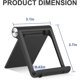 thumbnail image 2 of 2-piece Tablet Holder, Multi-angle Portable Phone Holder, Compatible With Multiple Models, 2 of 4