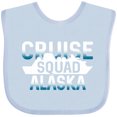 thumbnail image 3 of Inktastic Alaska Cruise Squad Vacation Trip Boys or Girls Baby Bib, 3 of 4
