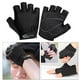 thumbnail image 5 of Guantes de Ciclismo shamjiam Guantes Antideslizantes de Absorción de Golpes Transpirables Negro L, 5 of 8