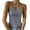 Grey, variant on Womens Summer Tops Compression Women A Line Top Dresses for Women Long Layering Bodysuit Cropped Top Compression Stretch Air T Shirts Petite Sports Women's PU Leather Neck Sleeveless Grey S