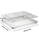 thumbnail image 3 of Set, Baking Tray With Removable Cooling Rack, Stainless Steel Baking Pan Sheet, Non Toxic Cookie Sheet, Dishwasher Safe, Oven Accessories, Baking Tools, Kitchen Gadgets, Kitchen Accessories, Home Kit, 3 of 4
