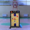 thumbnail image 3 of Tablero de Entrenamiento de Baloncesto de Entrenamiento con Lápiz Portapapeles de Entrenadores de Borrado en Seco Sunnimix Junta de entrenamiento, 3 of 7