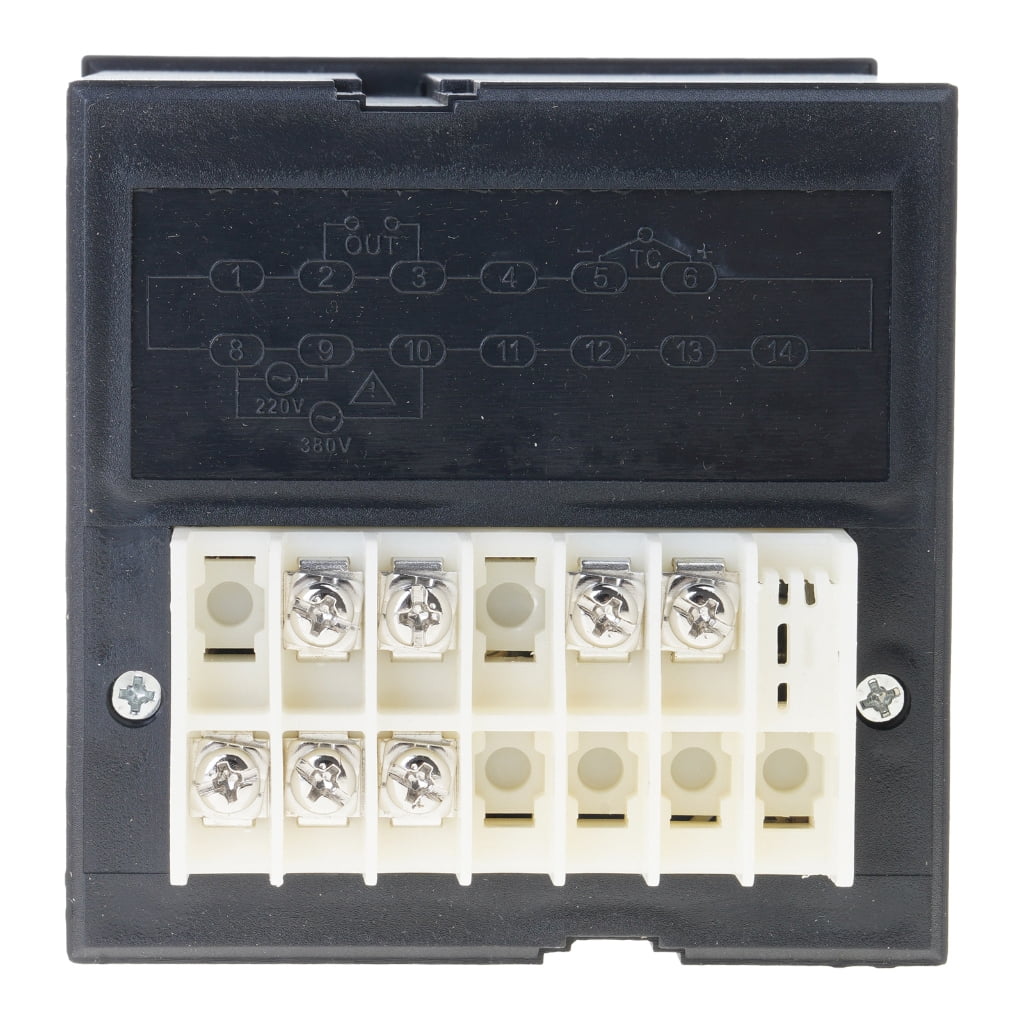 Switchable 0 to 400 °C Digital Temperature Controller Electronic Thermostat for BBQ Grill Smoker Oven Stove Beer Brewing