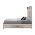 thumbnail image 2 of Global Furniture USA Tatum Natural Rustic Wood Panel Queen Bed with Storage, 2 of 3