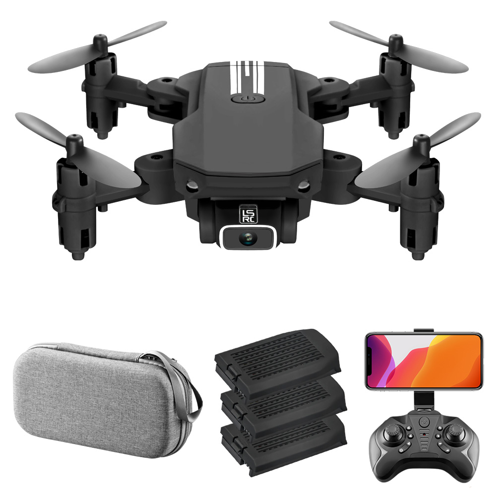 LSMIN Mini Drone HD Camera WiFi FPV Quadcopter 4CH 6-Axis Foldable Easy to Carry