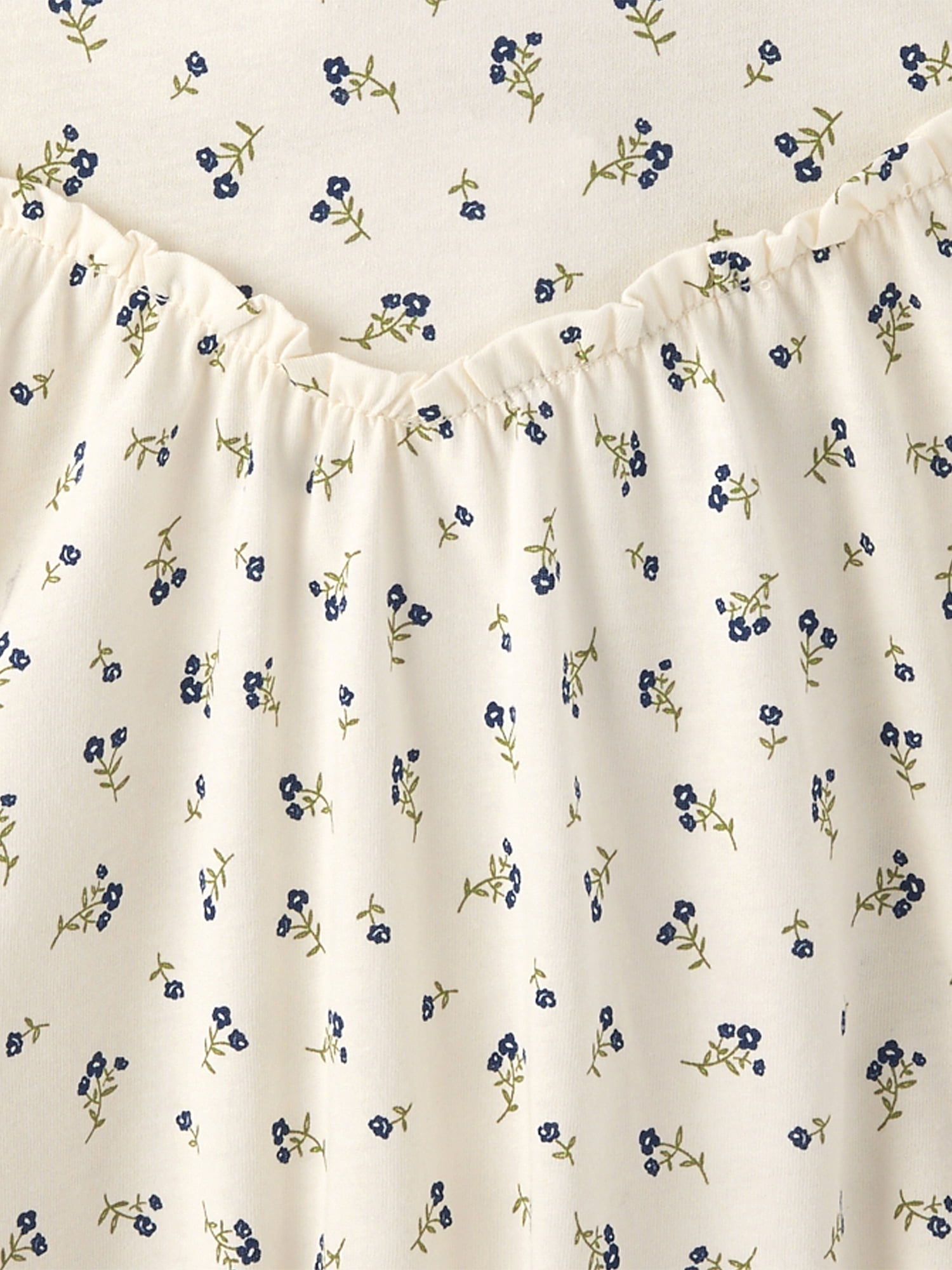The Children's Place Girls Short Sleeve Cross Back Ruffle V-Waist Dress, Sizes XS-XXL