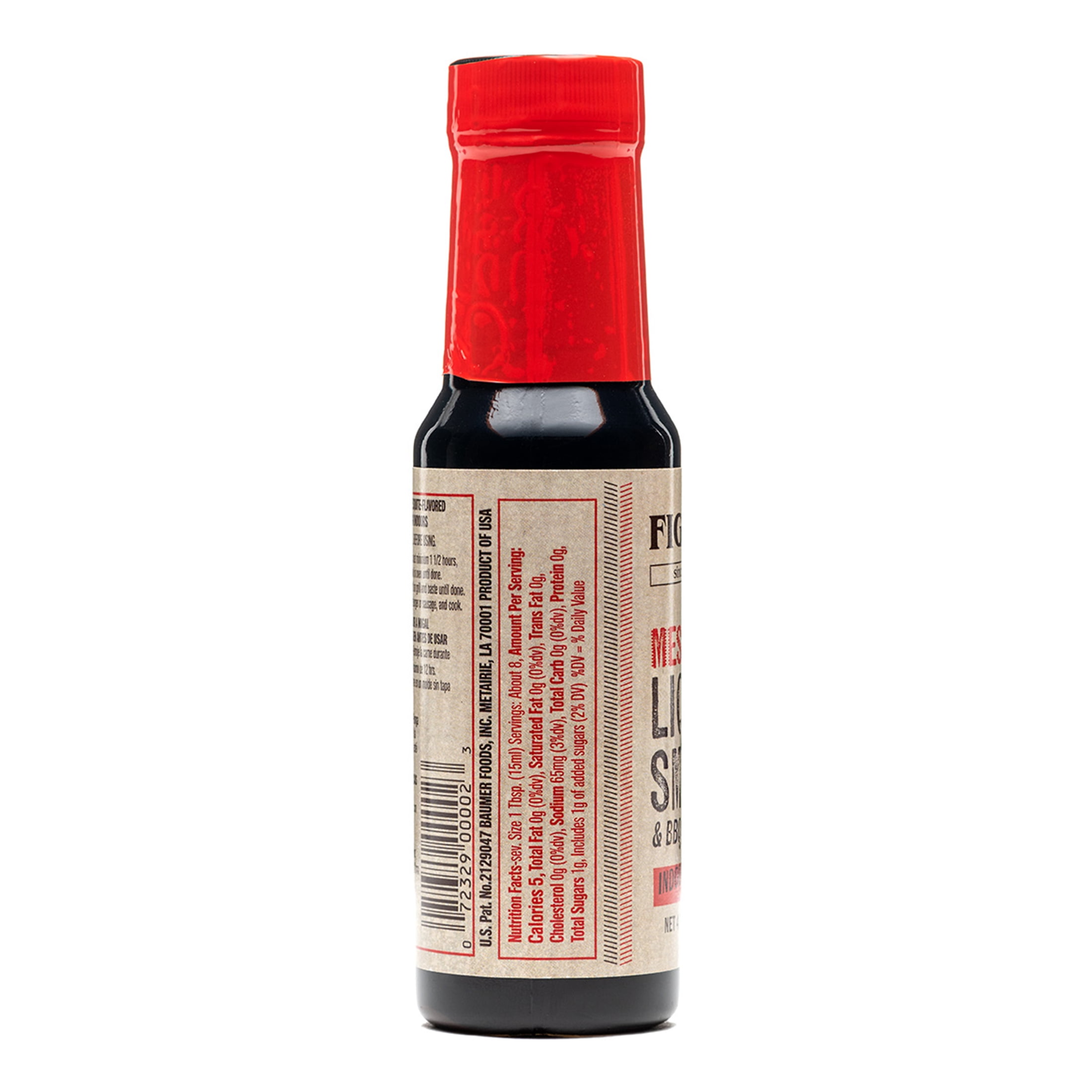 (7 pack) Figaro Mesquite Liquid Smoke & Marinade 4 fl oz, Perfect for BBQ Indoors or Outdoors