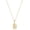 B - Small Letter, variant on Gold Initial Necklaces for Women 18K Gold Plated Dainty Letter Necklace, A-Z Simple Gold Necklace for Women Trendy(Small Letter)[w1954]