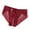 Wine, variant on Womens Underwear, Women's Sexy Underwear Lace Cutout Sheer Bow Tie Crotchless Panties Naughty Breathable Stretch Erotic Briefs With Bow Blue XL