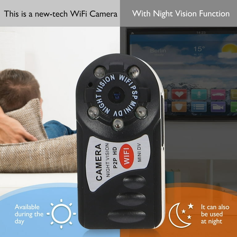 mini camera wifi espion miniature surveillance HD petite HD DV Q7