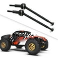 thumbnail image 6 of Almencla 2 Pieces 1/12 RC Car Drive Shaft Set RC Vehicle Axles Replacements Steel RC Car Accessory for AM D12 RC Car Model Accessories front CVD, 6 of 8