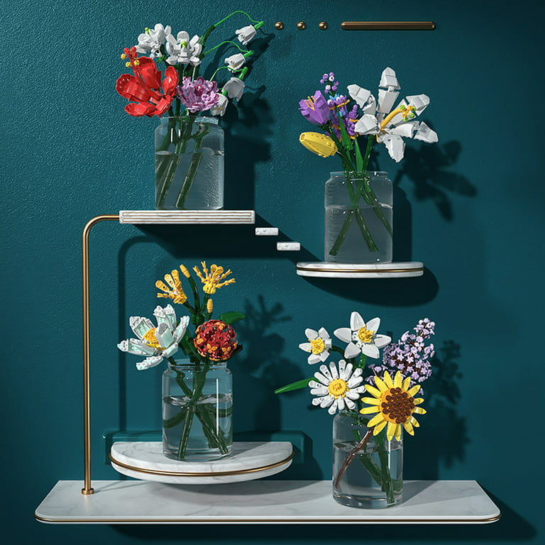 DIY Building Blocks Flowers - Plastic - Creative Floral Design from Apollo  Box