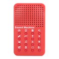 thumbnail image 1 of Máquina de sonido divertida portátil YJSHOP con 16 efectos de sonido y baterías incorporadas para niños, color rojo, 1 of 8