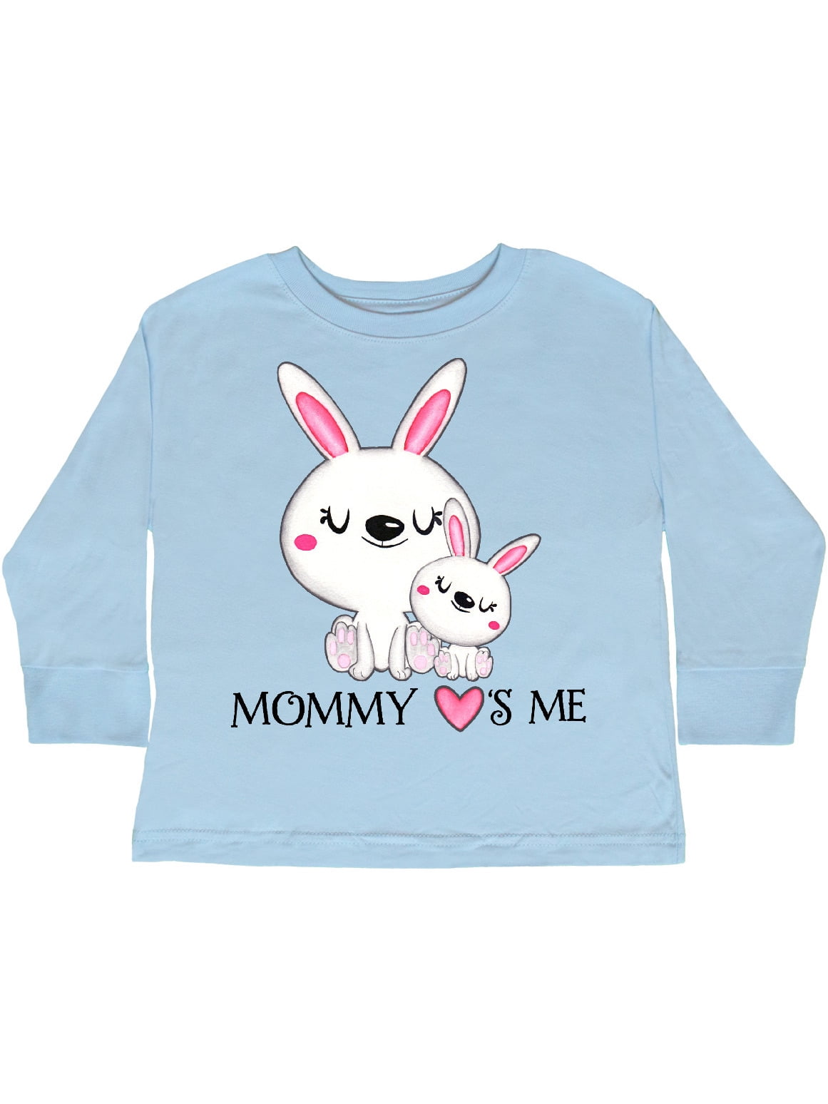 Bunny Family Baby T-Shirt inktastic Mommy Loves Me