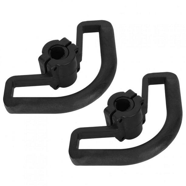 Wchiuoe 2Pcs Mower Handle Loop Shaft Weed Cutter Handle Parts For Chainsaw String Trimmer Brush Cutter Trimmer Mower Handle 21mm Blcak