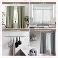 thumbnail image 3 of Dwell Studio Adjustable Window Curtain Rod, 3/4" Iron Material, Adjustable 20-120 Inch Kit, Plated Brushed Nickel, 3 of 8