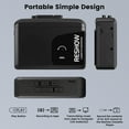 thumbnail image 3 of Reshow Walkman Cassette Player, Portable Cassette Tape Recorder, Audio Cassette to Digital Converter with Earphone Jack, Built-in Microphone, Loud Speaker, Reverse Recording to Tape-Black, 3 of 8