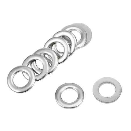 

500 Pcs 3mm x 6mm x 0.8mm 304 Stainless Steel Flat Washer for Screw Bolt