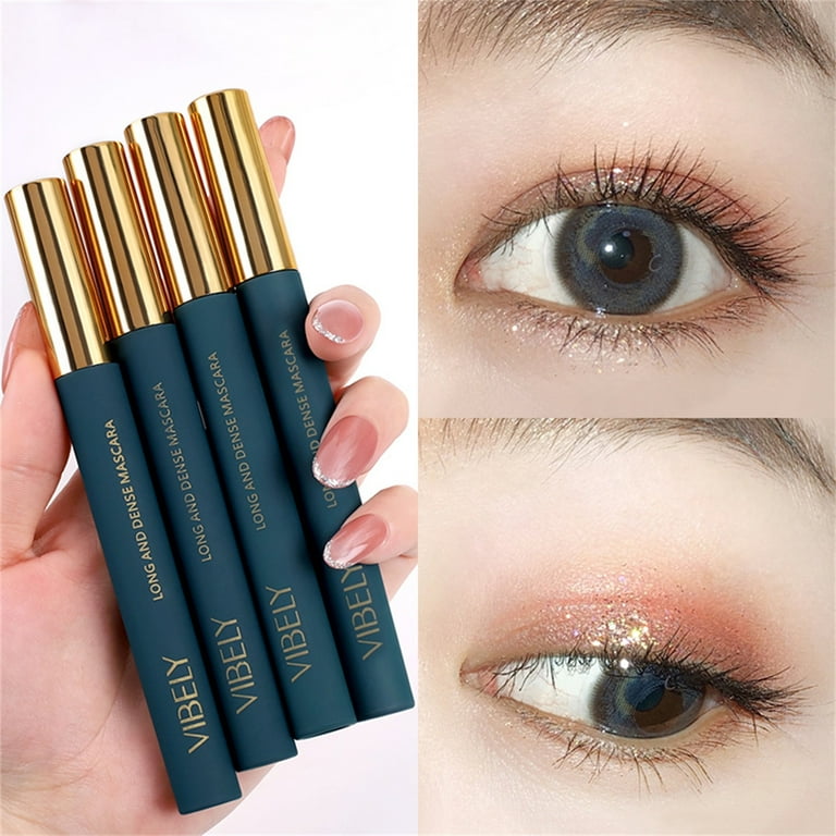 Rdeuod Mascara,VIBELY Slender Thick Ultra-fine Brush Green Tube, thrive ...