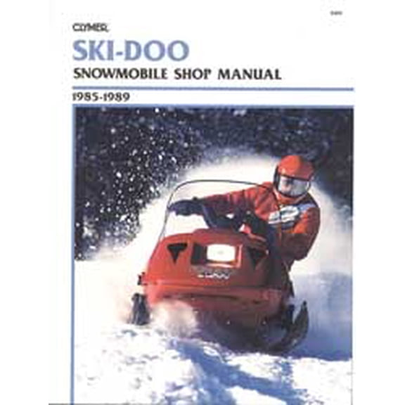 Clymer Repair/Service Manual '85-89 Formula Snowmobiles (CS829)