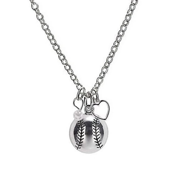 GIMMEDAT Basketball Silver Necklace Jewelry