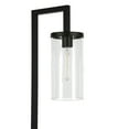 thumbnail image 5 of Evelyn&Zoe Malva 67.75" Tall Floor Lamp with Glass shade in Blackened Bronze/Clear, 5 of 12