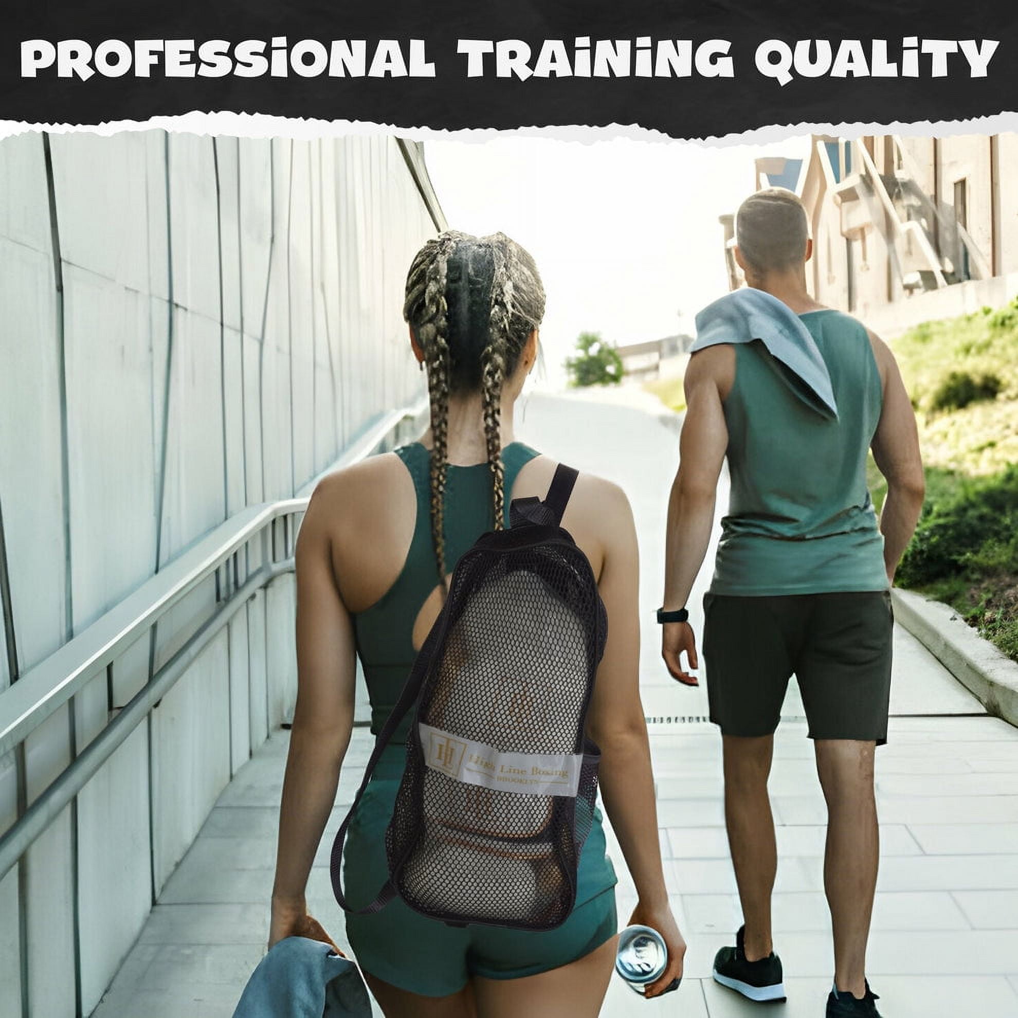 High Line White Boxing Gloves for Men and Women| Premium Punching Gloves/Boxing Training Gloves Made with Faux Leather| Free Wrist Wraps and Bag Included (10 oz, 12 oz, 14 oz & 16 oz)