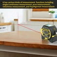 thumbnail image 2 of G · PEH 3 in 1 Digital Laser measure 40m/131Ft Autolock Measuring Tape Top LCD Display, 2 of 11