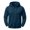 Navy—Hoodies for Men, variant on BVOFAR Mens Hooded Sweatshirt Winter Fleece Full Zip Jackets Quarter Zip Pullover Long Sleeve Outerwear with Multi Pockets Black M