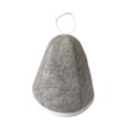 thumbnail image 3 of 2xSombrero De Fieltro Gorro De Fieltro Para Sauna Portátil Con Buena Absorción De Agua Para Hombres Y Mujeres Bañarse Gris Y, 3 of 8
