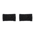 thumbnail image 3 of Jumpingount Diademas de punto Protección para la cabeza de invierno Calentadores de oreja universales a prueba de viento ancho Accesorio de moda para Hilo negro 2piezas Jumpingount CBP268606, 3 of 6