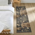 thumbnail image 3 of Yayeee Runner Rug for Bedroom 2'x6' Machine Washable Hallway Non Slip Mat, Cows and Flowers, 3 of 8