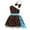 Black, variant on Mercatoo Toddler Kids Girls Halloween Pebbles 𝐂ostume Caveman Mesh Tulle Dress Princess Outfits for Girls Boys Dress Up