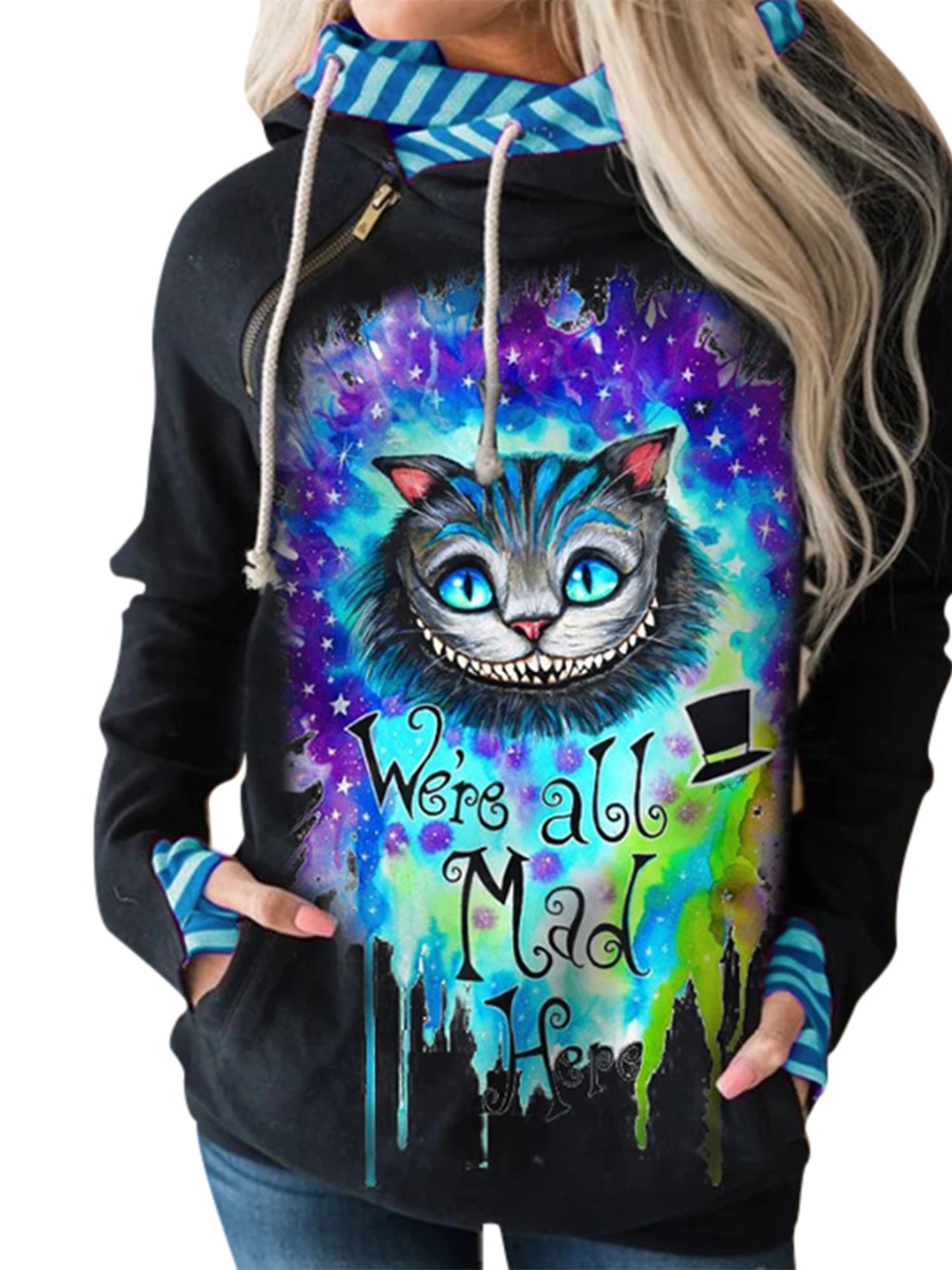 walmart womens hooded sweatshirts