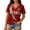 Red, variant on Mexico 2026 Soccer Cup Fan Jersey for Women, V-Neck Short Sleeve T-Shirt with Vintage Floral & Soccer Graphic Print, Breathable Casual Sports Tee Pullover Top, 1 PC Beige L